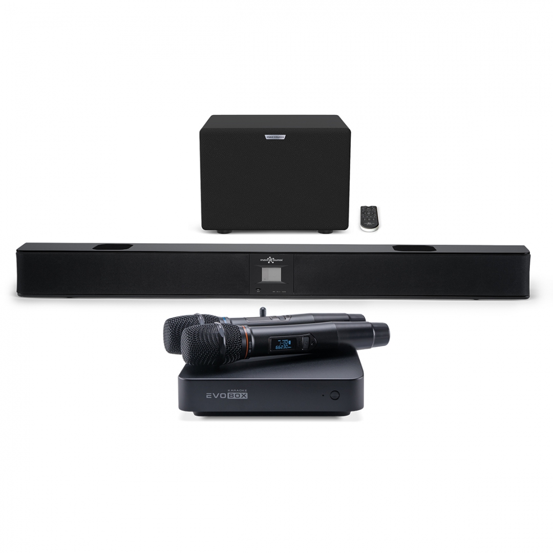 караоке-комплект EVOBOX Plus + EvoSound Bar (саундбар с караоке) в Кирове