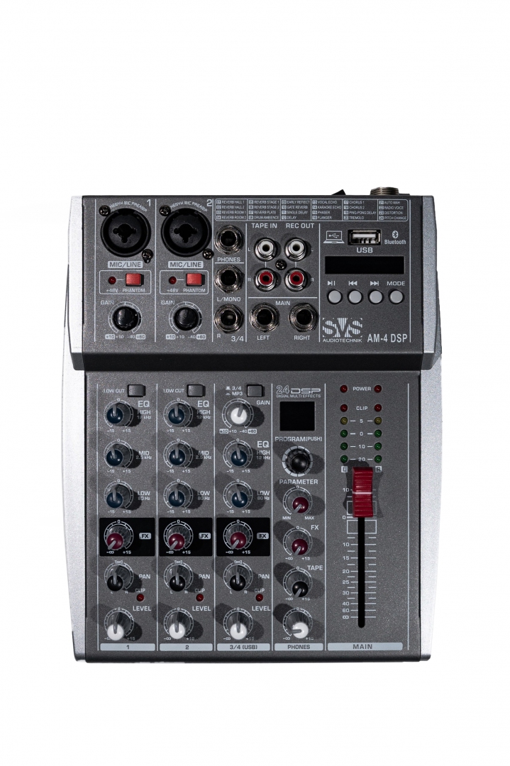SVS Audiotechnik mixers AM-4 DSP Аналоговый микшерный пульт, 4-канала в Кирове