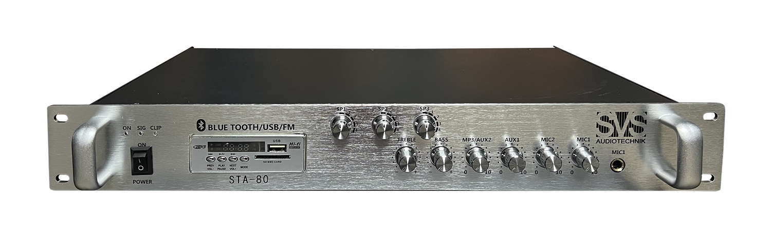 SVS Audiotechnik STA-80 Микшер-усилитель для систем Public Address в Кирове