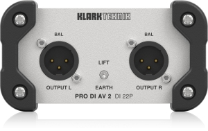 Klark Teknik DI 22P пассивный стерео директ-бокс в Кирове