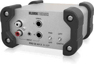 Klark Teknik DI 22P пассивный стерео директ-бокс в Кирове