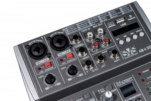 SVS Audiotechnik mixers AM-4 DSP Аналоговый микшерный пульт, 4-канала в Кирове